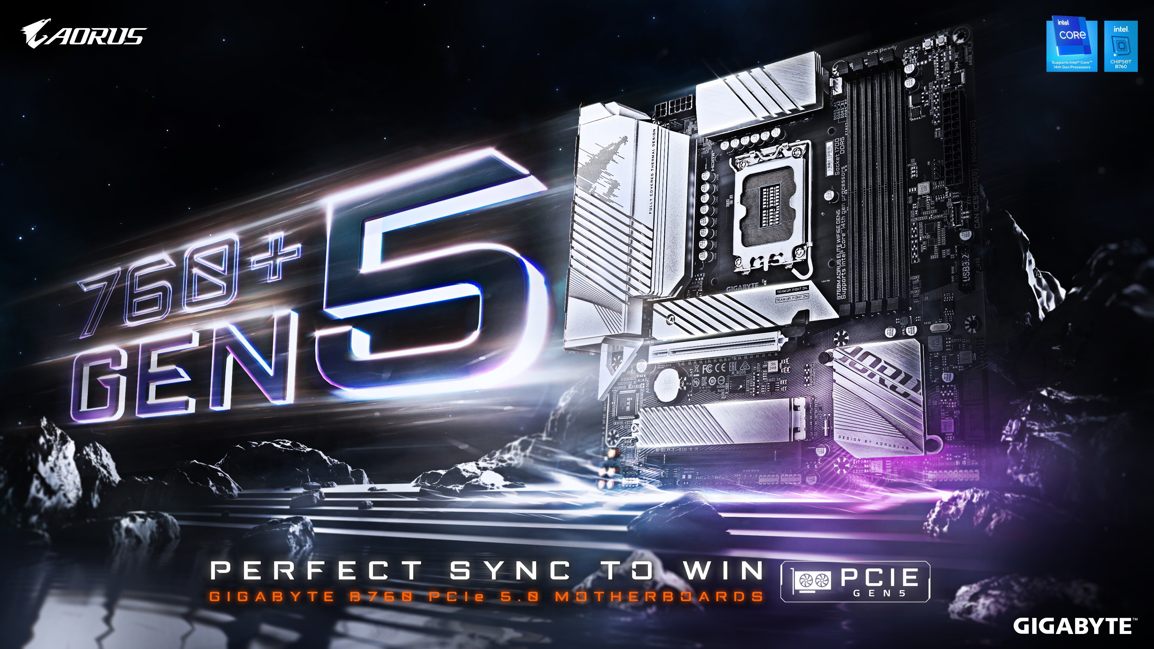 In The News: Gigabyte Announces New B760M AORUS ELITE WIFI6E GEN5